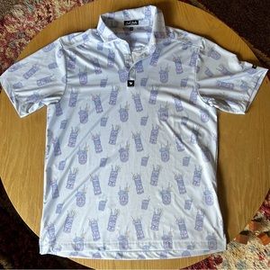 Bad Birdie Men’s Golf Polo size Large